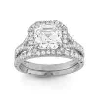 Womens 2 CT. T.W. White Cubic Zirconia 10K Gold Round Solitaire Engagement Ring