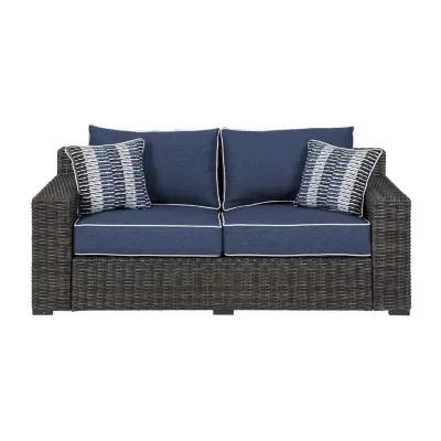 Signature Design by Ashley® Grasson Lane Patio Loveseat