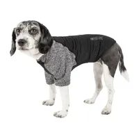 Pet Life ® Active 'Hybreed' 4-Way Stretch Two-Toned Performance Dog T-Shirt