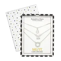 Mixit Hypoallergenic 3-pc. 18 Inch Box Necklace Set