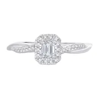 Womens / CT. T.W. Natural White Diamond 10K Gold Engagement Ring