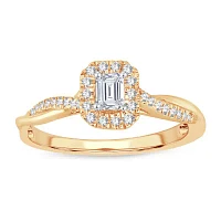 Womens / CT. T.W. Natural White Diamond 10K Gold Engagement Ring