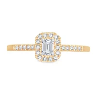 Womens / CT. T.W. Natural White Diamond 10K Gold Engagement Ring