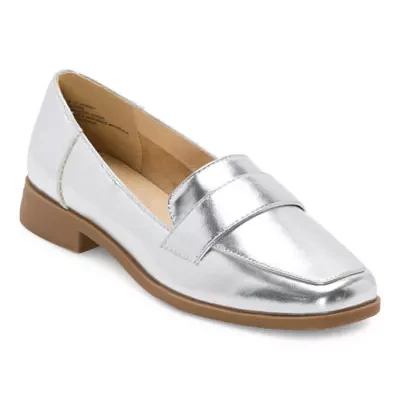 Liz Claiborne Womens Jansey Square Toe Loafers