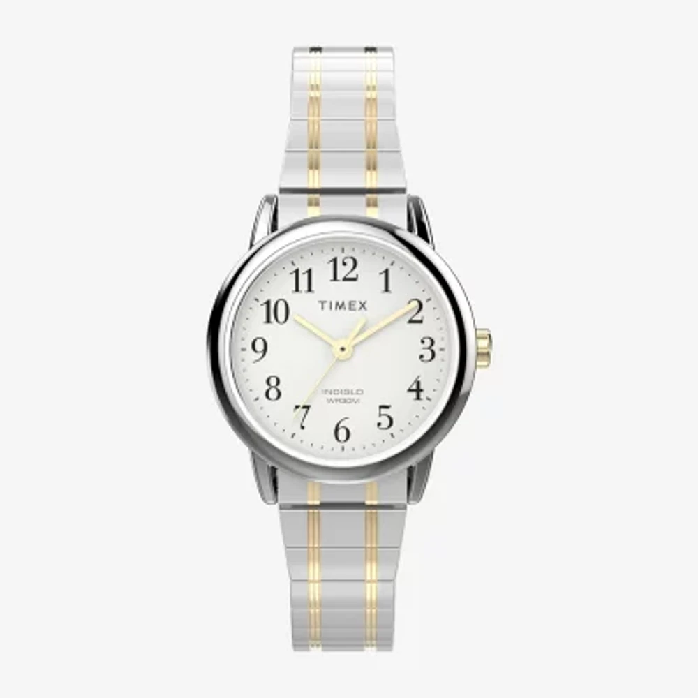 Timex Easy Reader Womens Two Tone Bracelet Watch Tw2w52500jt