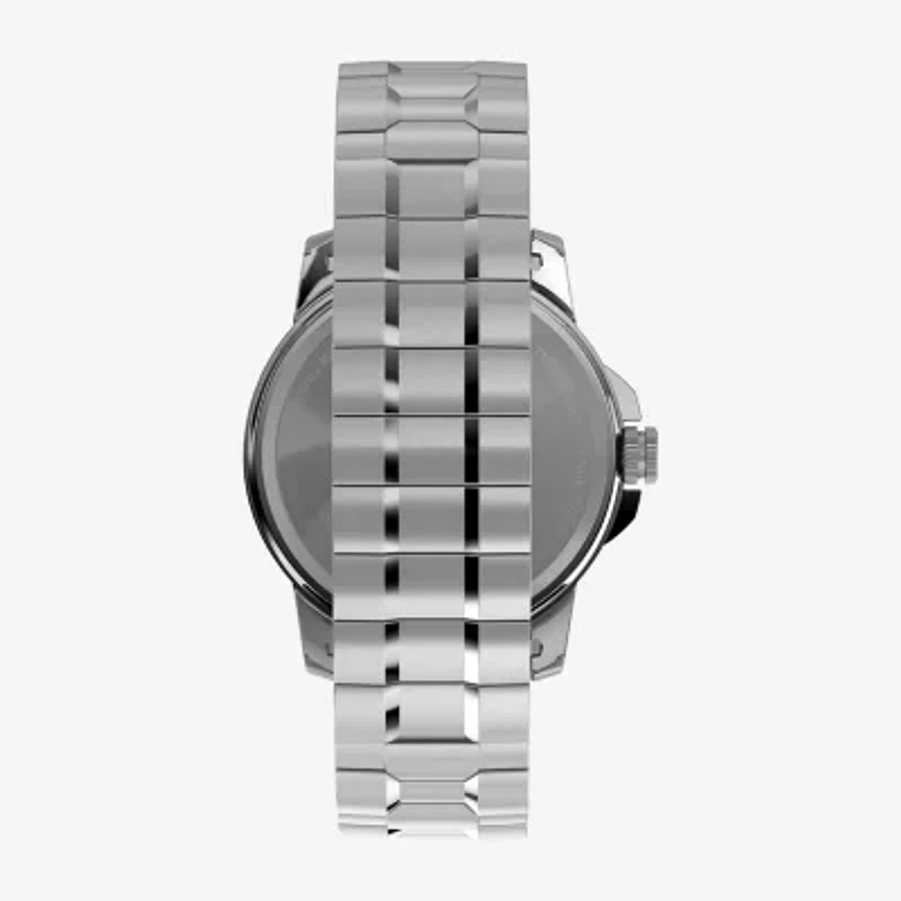Timex Expedition Mens Silver Tone Bracelet Watch Tw4b31300jt