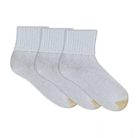 Gold Toe Bermuda 3 Pair Turncuff Socks Womens