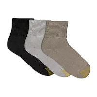 Gold Toe Ultra Soft 3 Pair Turncuff Socks Womens