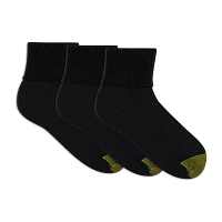 Gold Toe Ultra Soft 3 Pair Turncuff Socks Womens