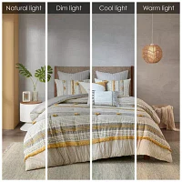 INK+IVY Cody 3 Piece Cotton Comforter Set