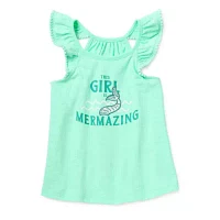 Okie Dokie Toddler & Little Girls Round Neck Tank Top