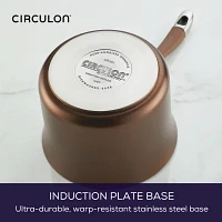 Circulon Symmetry Hard Anodized 3.5-qt. Straining Sauce Pan