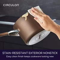Circulon Symmetry Hard Anodized 3.5-qt. Straining Sauce Pan