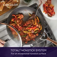 Circulon Symmetry Hard Anodized 12" Chef Frying Pan with Lid