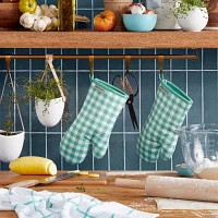 KitchenAid Gingham 2-pc. Oven Mitt