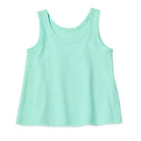 Okie Dokie Toddler & Little Girls Round Neck Tank Top