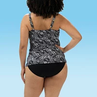 Dolfin Womens Leaf One Piece Swimsuit