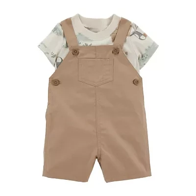 Carter's Baby Boys 2-pc. Shortall Set