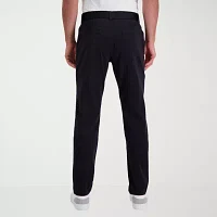 Haggar® The Active Series™ City Flex Cotton Traveler Mens Straight Fit Flat Front Pant