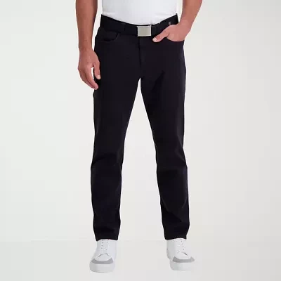 Haggar® The Active Series™ City Flex Cotton Traveler Mens Straight Fit Flat Front Pant