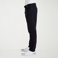 Haggar® The Active Series™ City Flex Cotton Traveler Mens Straight Fit Flat Front Pant
