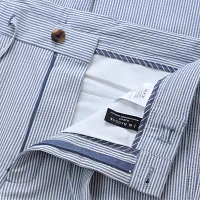 Haggar Mens Slim Fit Pleated Pant