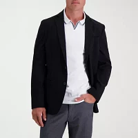Haggar Smart Wash Tailored Highland Mens Stretch Fabric Regular Fit Blazer