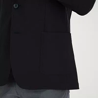 Haggar Smart Wash Tailored Highland Mens Stretch Fabric Regular Fit Blazer