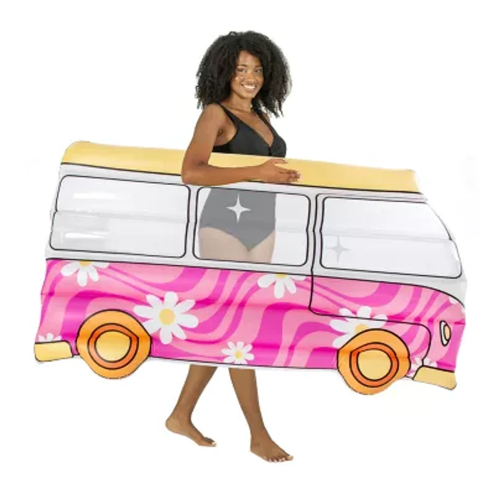 Pool Candy 60" Retro Van Deluxe Inflatable Pool Float