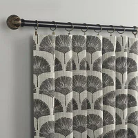 Indigo Road by Egypt Sherrod Block Leaf Back Tab 100% Blackout Single Curtain Panel