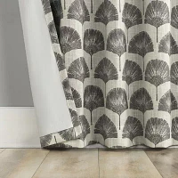 Indigo Road by Egypt Sherrod Block Leaf Back Tab 100% Blackout Single Curtain Panel