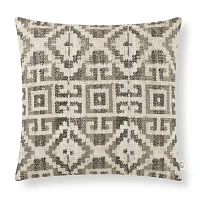 Indigo Road by Egypt Sherrod Dabo Geo Print Square Throw Pillow