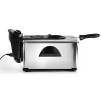 MegaChef. Stainless Steel Electric 3 Qt Deep Fryer