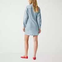 Levi's Womens Flynn Denim Long Sleeve Dress