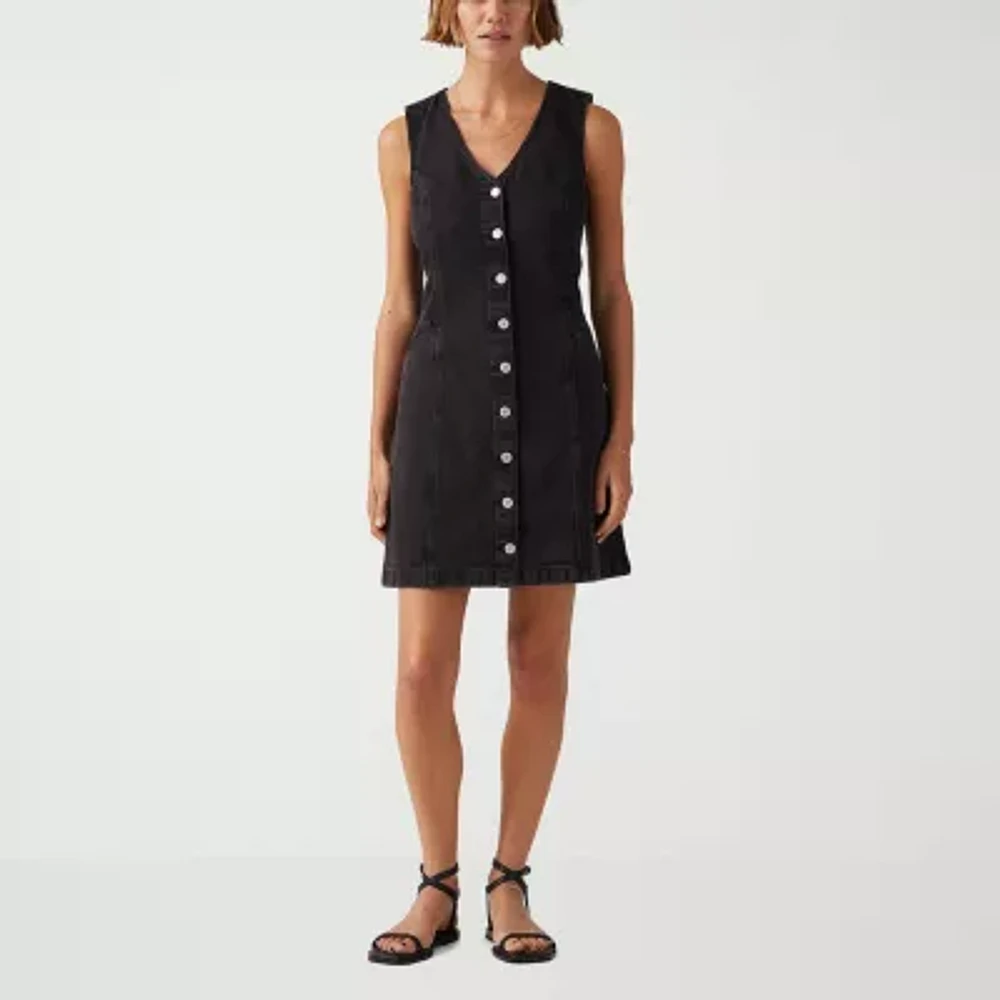 Levi's Womens Viana Denim Vest Dress