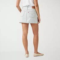 Levi's Womens Mid Rise Mini Denim Skirt
