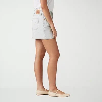 Levi's Womens Mid Rise Mini Denim Skirt