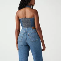 Levi's Womens Sleeveless Crop Top