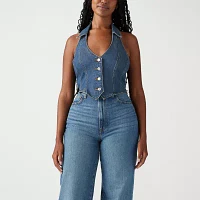 Levi's Womens Sleeveless Crop Top