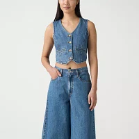 Levi's Womens V Neck Sleeveless Tank Top