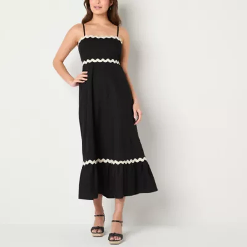 Isabel & Nina Womens Sleeveless Maxi Dress