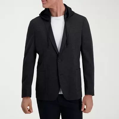 Haggar® Mens Smart Wash® Tailored Fit Hooded Sport Coat