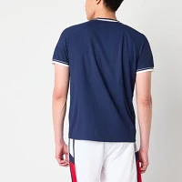 Xersion Pique Mens V Neck Short Sleeve T-Shirt