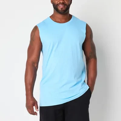 Xersion Xtreme Mens Big and Tall Sleeveless Muscle T-Shirt