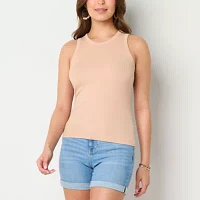 a.n.a Womens High Neck Sleeveless Tank Top