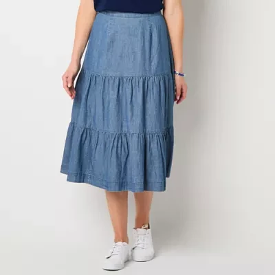 St. John's Bay Womens Maxi Skirt