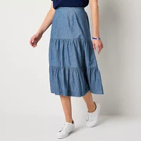 St. John's Bay Womens Maxi Skirt
