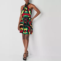 Hope & Wonder Juneteenth Womens Halter Dress