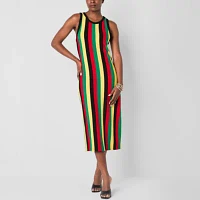 Hope & Wonder Juneteenth Womens Sleeveless Maxi Dress