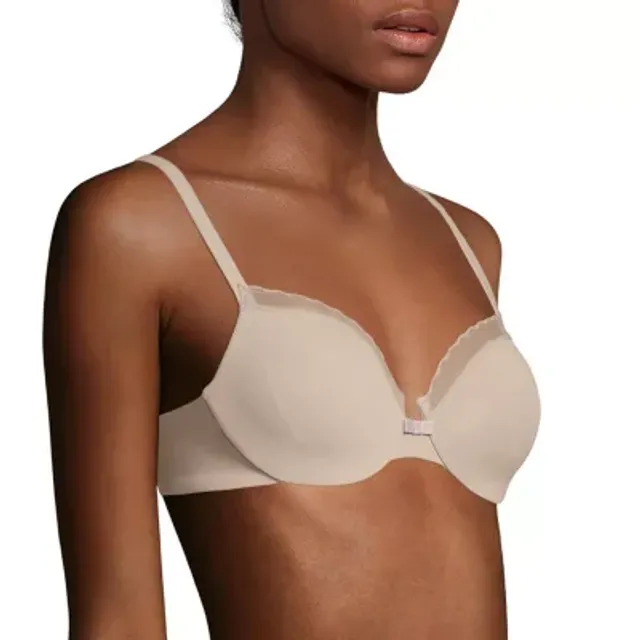 Hanes Silky Smooth Comfort Underwire Full Coverage Bra Hu30